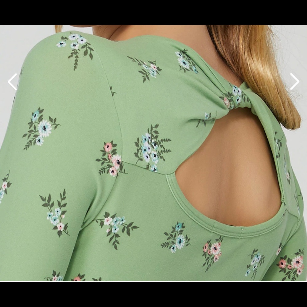 Twisted Open Back Top